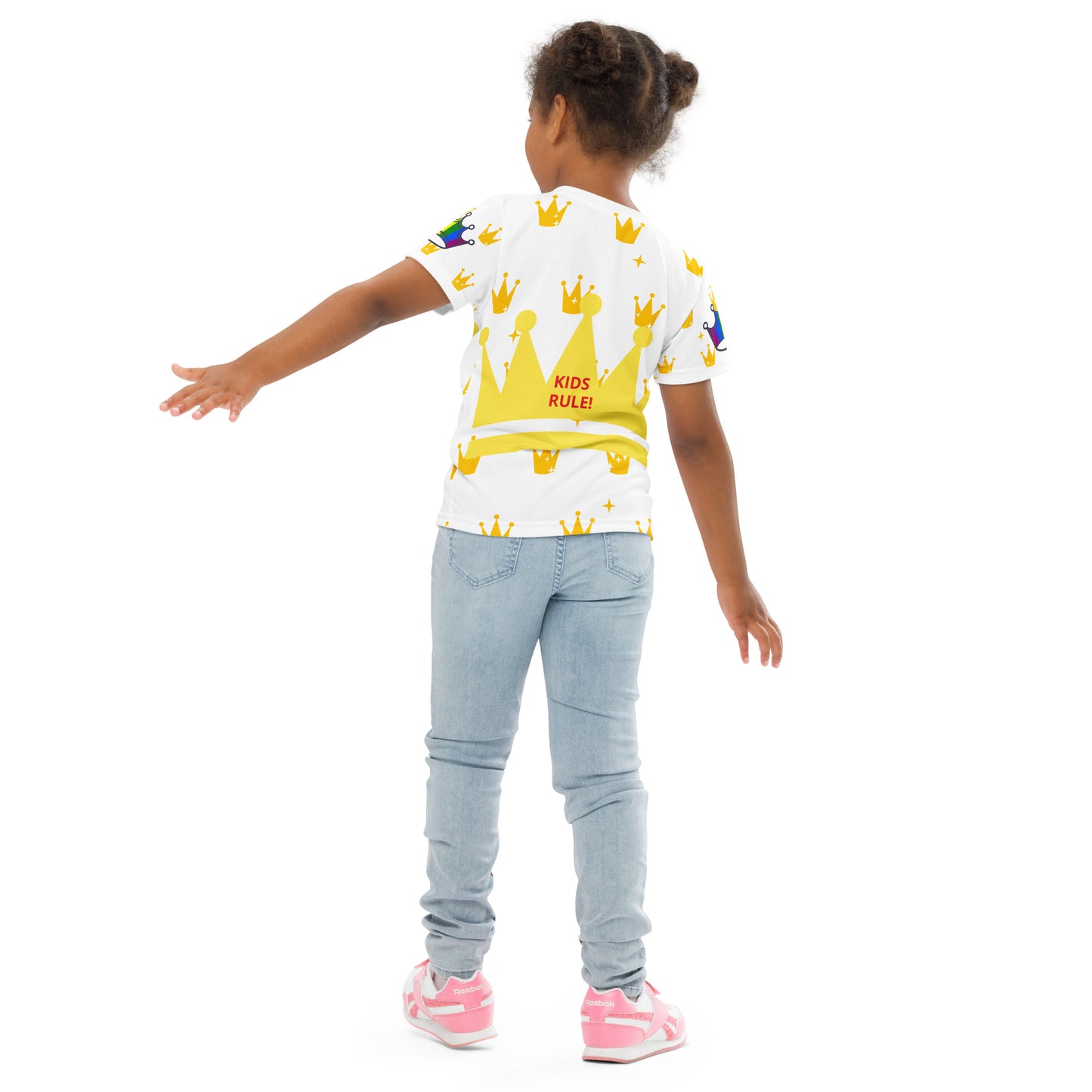 KIDS RULE - Camiseta de cuello redondo para niños - ELLACO