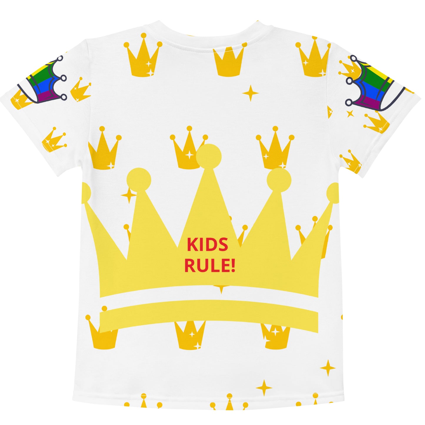 KIDS RULE - Camiseta de cuello redondo para niños - ELLACO