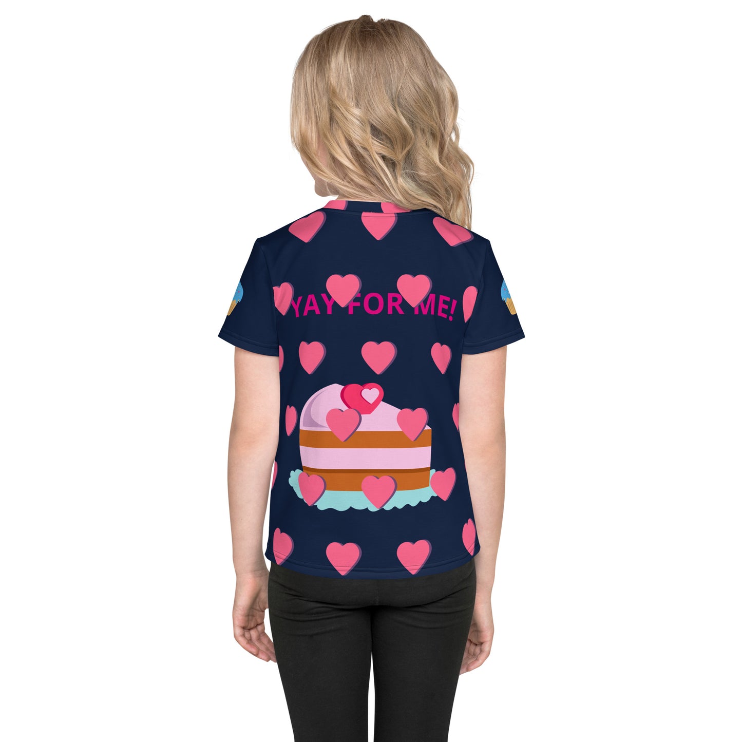 ¡HOLA! ¡ES MI CUMPLEAÑOS! - Camiseta de cuello redondo para niños - ELLACO