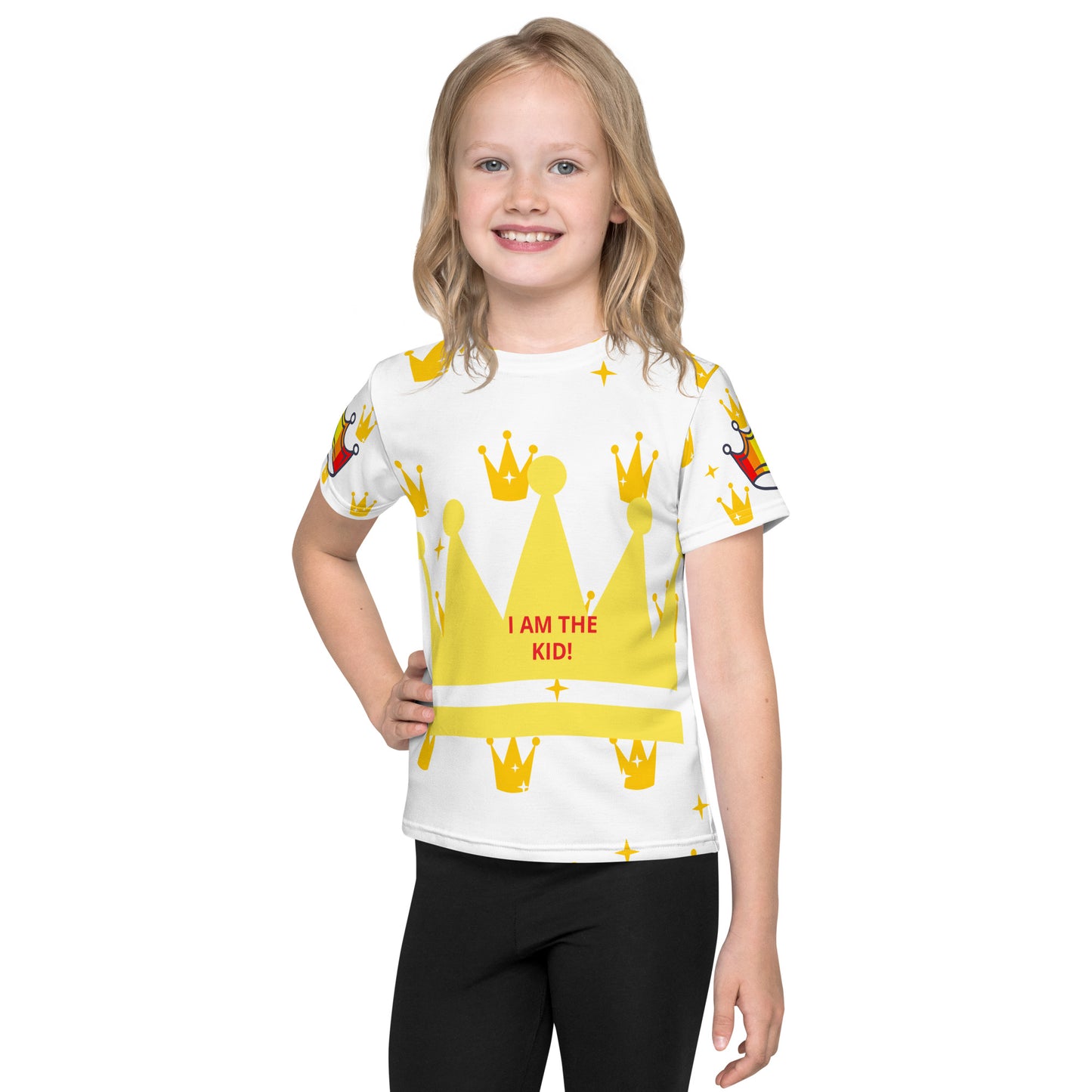 KIDS RULE - Camiseta de cuello redondo para niños - ELLACO
