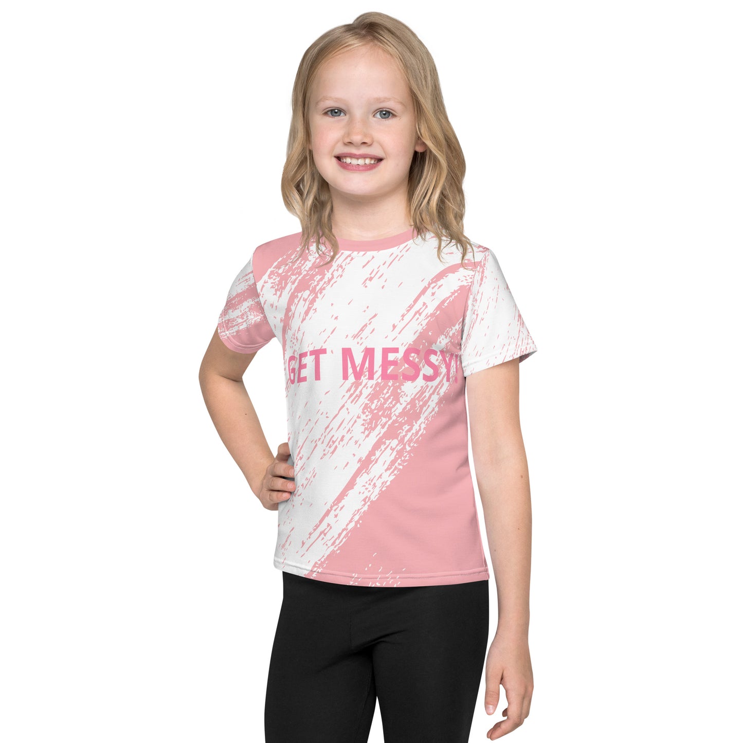 GET MESSY! - Kids crew neck t-shirt - ELLACO