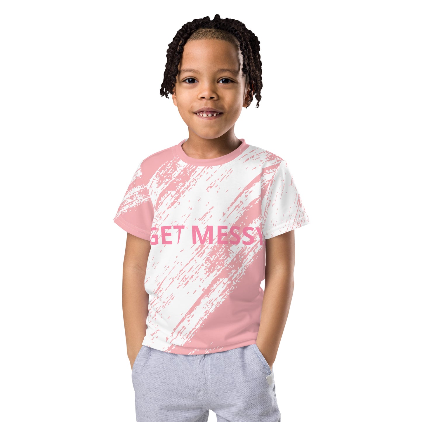 GET MESSY! - Kids crew neck t-shirt - ELLACO