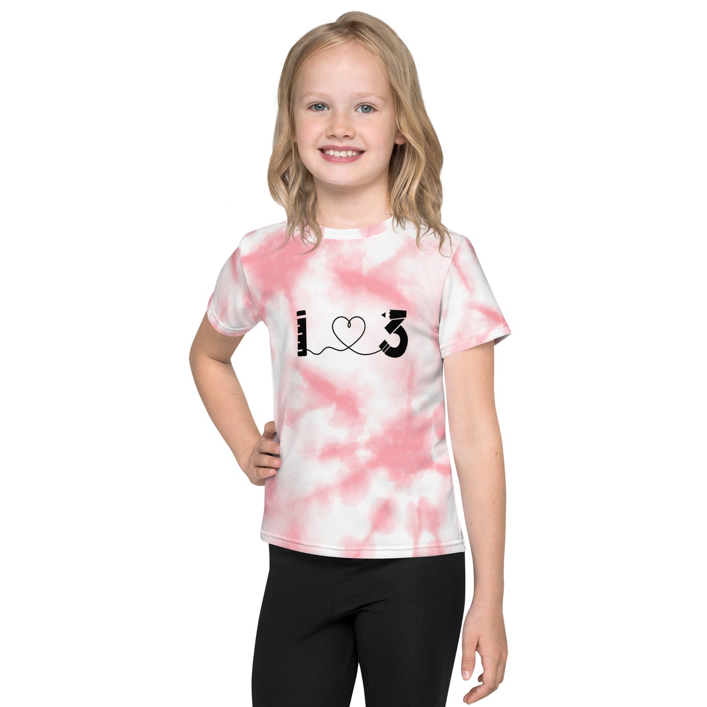 Camiseta de manga corta para niños - LAUSD - ThirdStreetES - TDP-HeartString