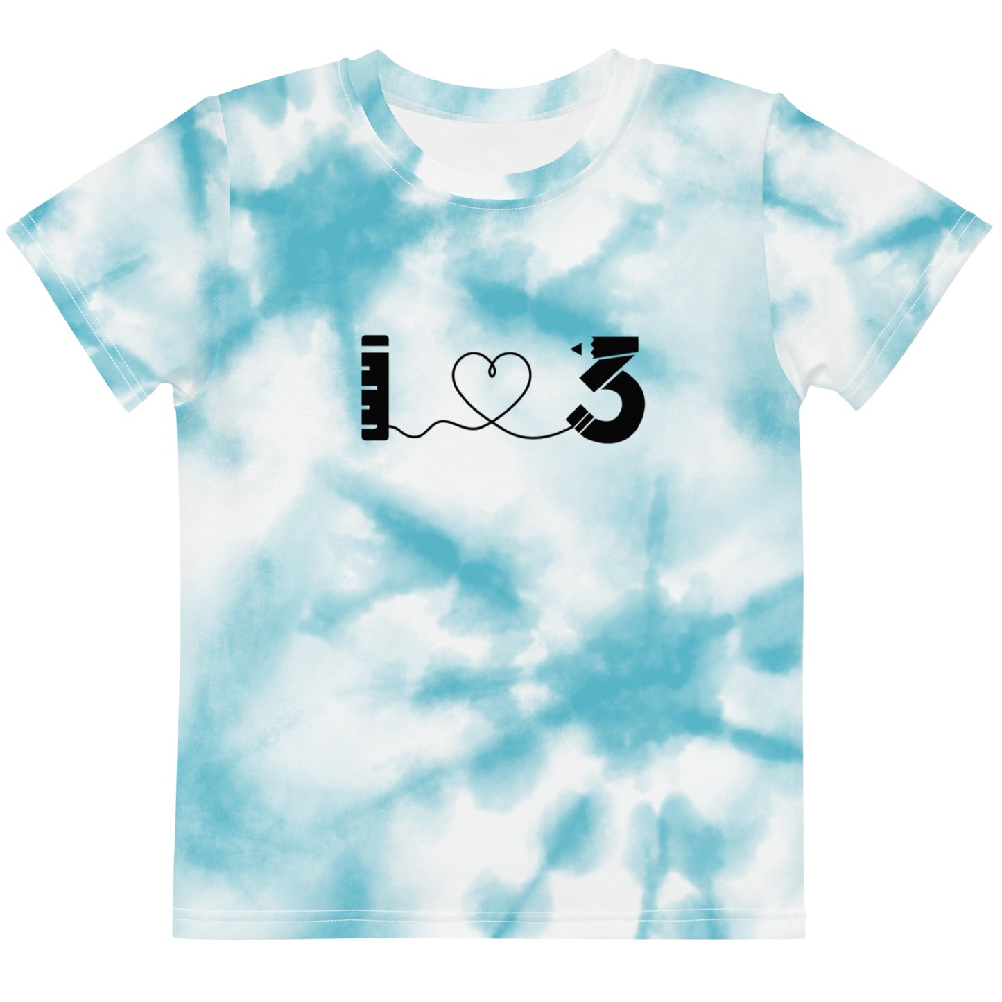 Camiseta de manga corta para niños - LAUSD - ThirdStreetES - TDB-HeartString