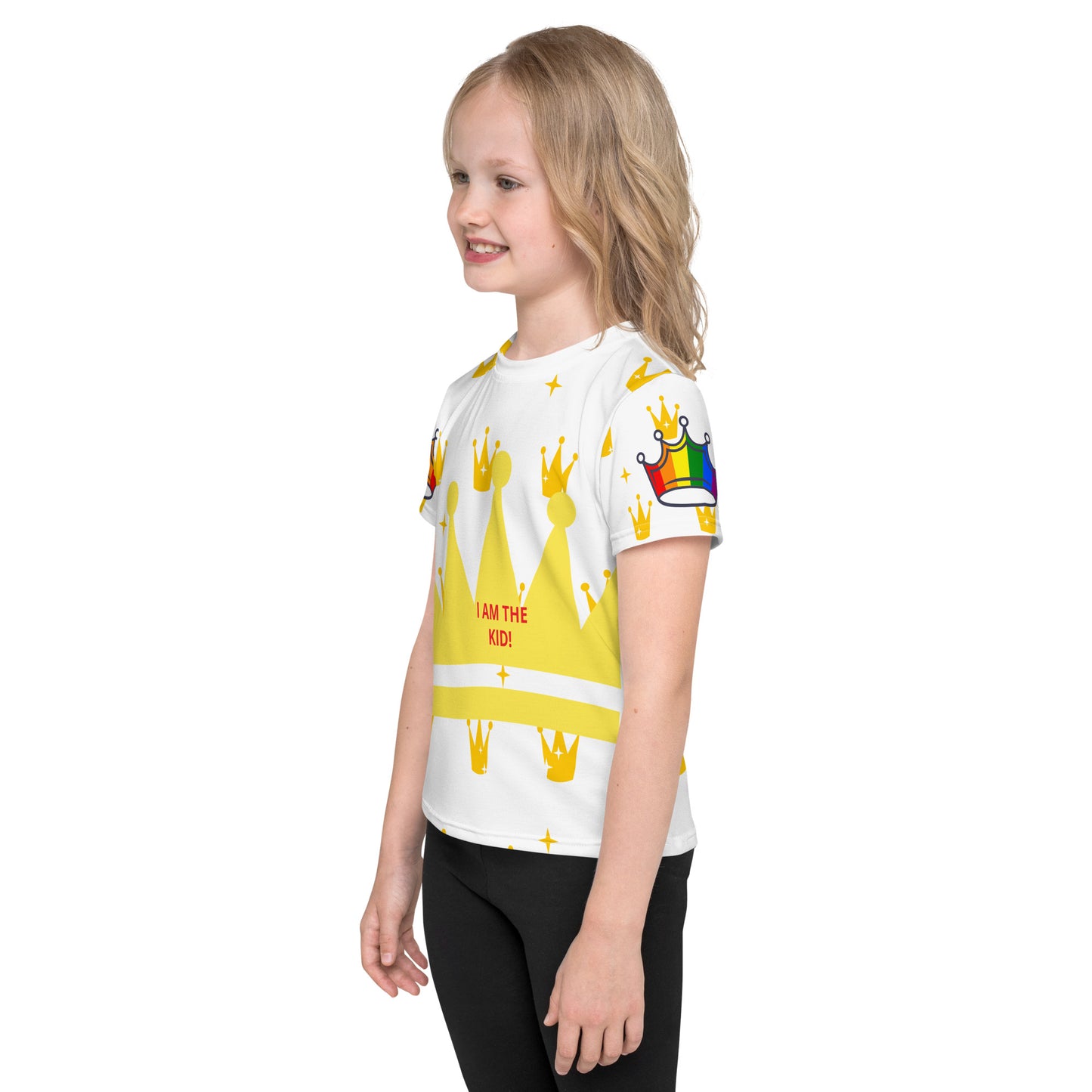 KIDS RULE - Camiseta de cuello redondo para niños - ELLACO