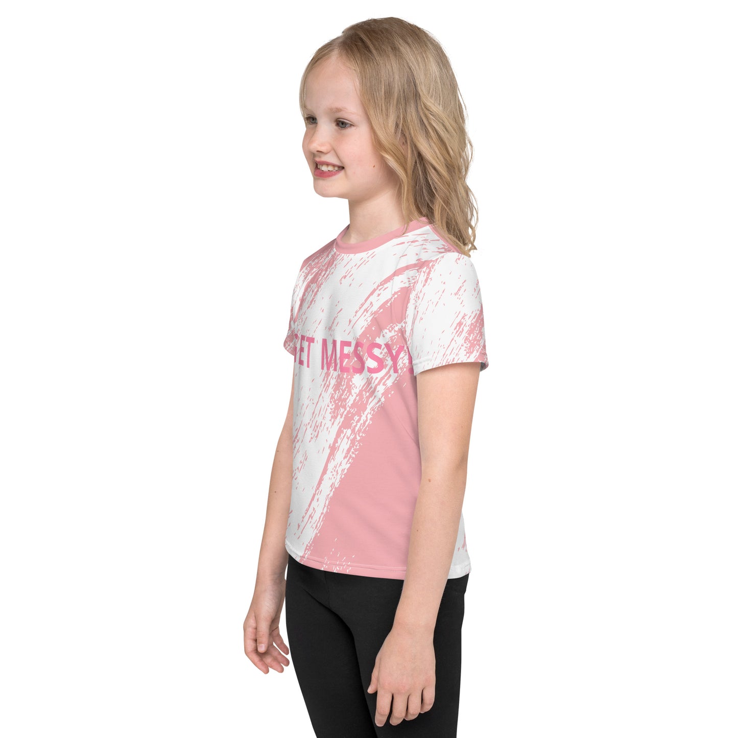 GET MESSY! - Kids crew neck t-shirt - ELLACO