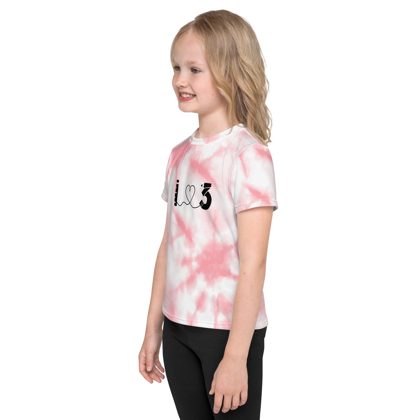 Camiseta de manga corta para niños - LAUSD - ThirdStreetES - TDP-HeartString
