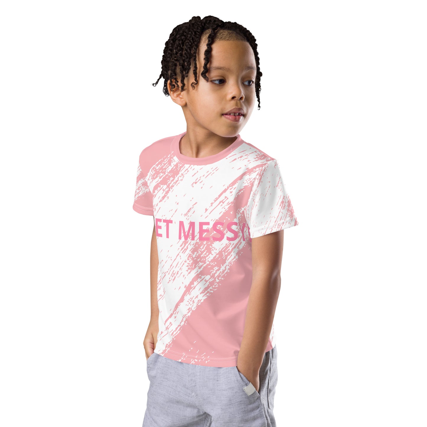 GET MESSY! - Kids crew neck t-shirt - ELLACO