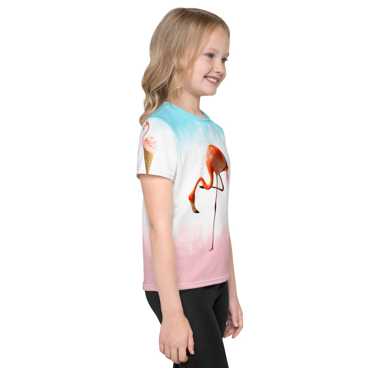 FLAMINGO - Kids crew neck t-shirt - ELLACO