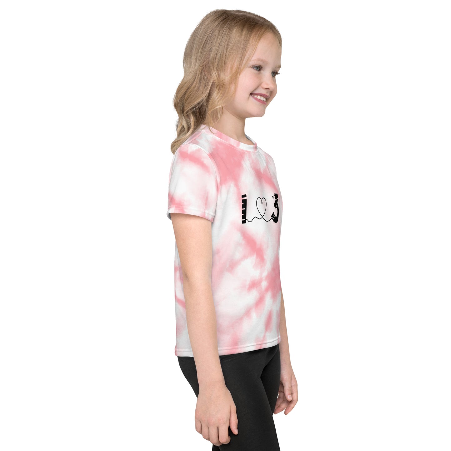Camiseta de manga corta para niños - LAUSD - ThirdStreetES - TDP-HeartString