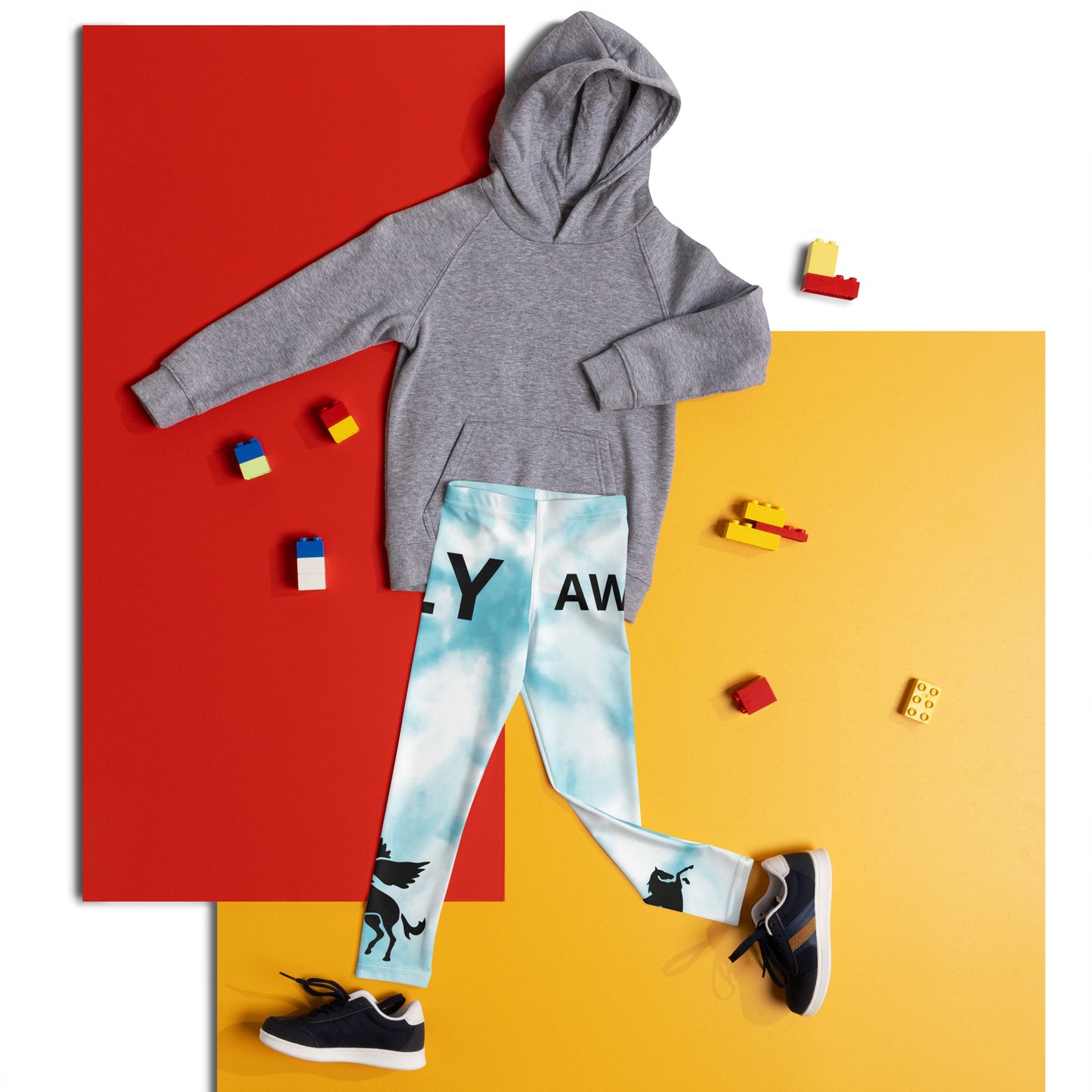 ¡VUELVE A LA LÍNEA! PEGASUS - Leggings para niños - ELLACO