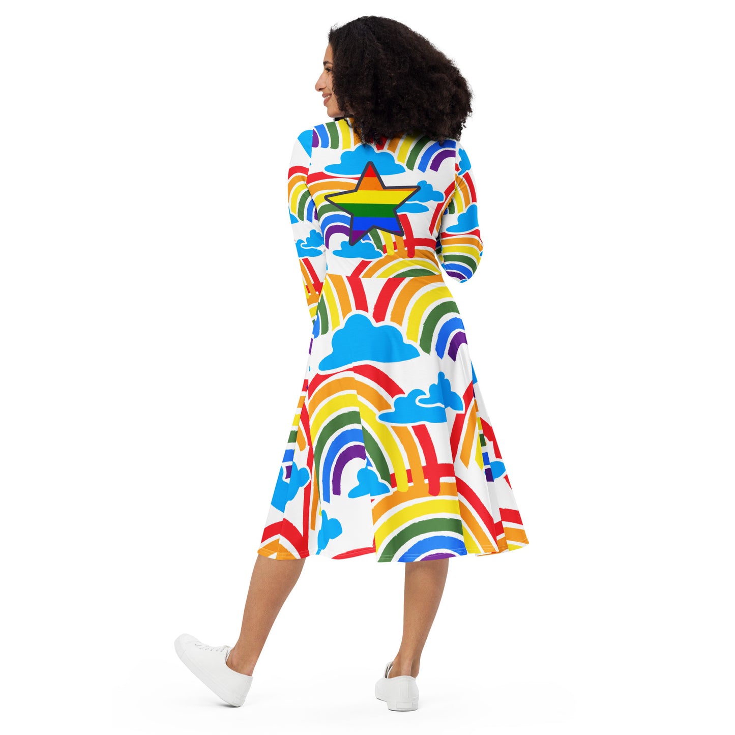 ¡El arcoíris de tu corazón! Vestido - ELLACO