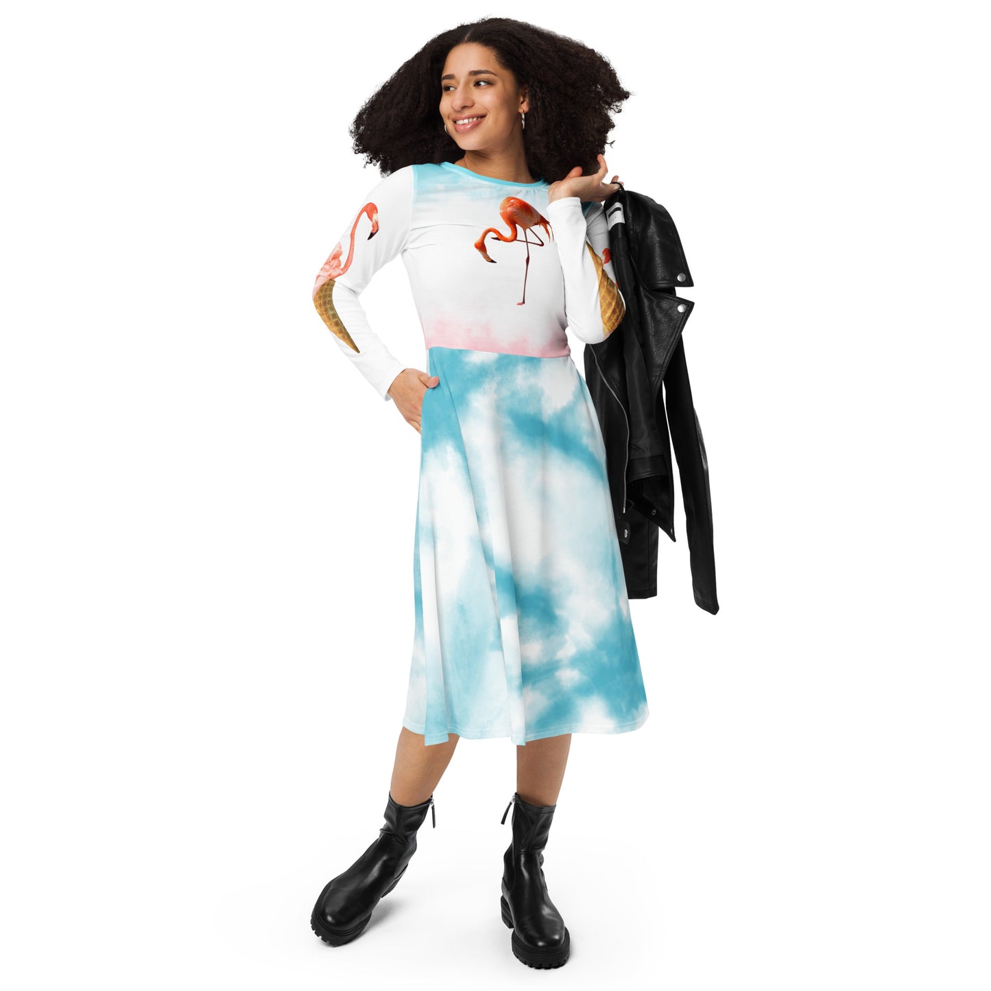 Oh So Flamingo! Dress - ELLACO