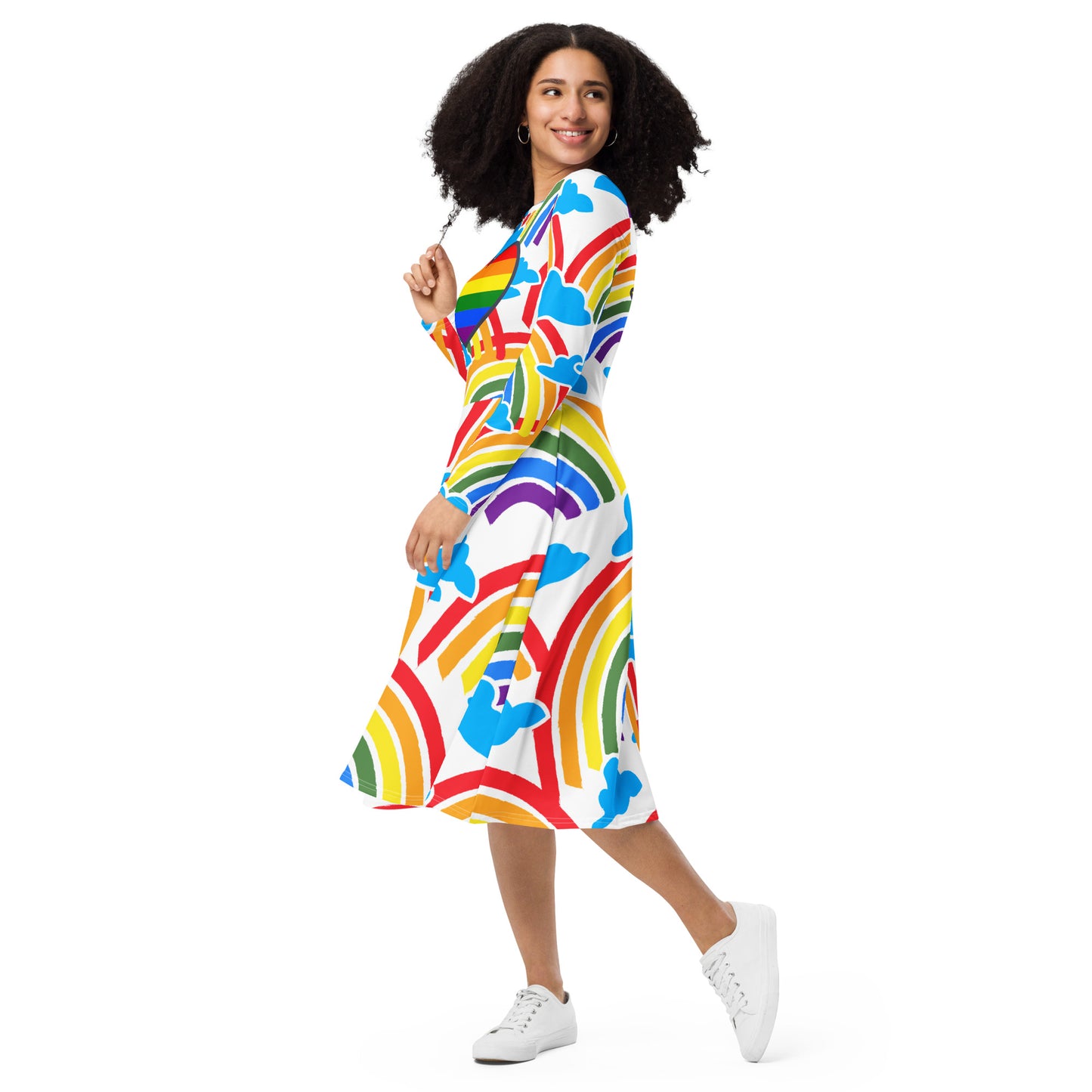 ¡El arcoíris de tu corazón! Vestido - ELLACO