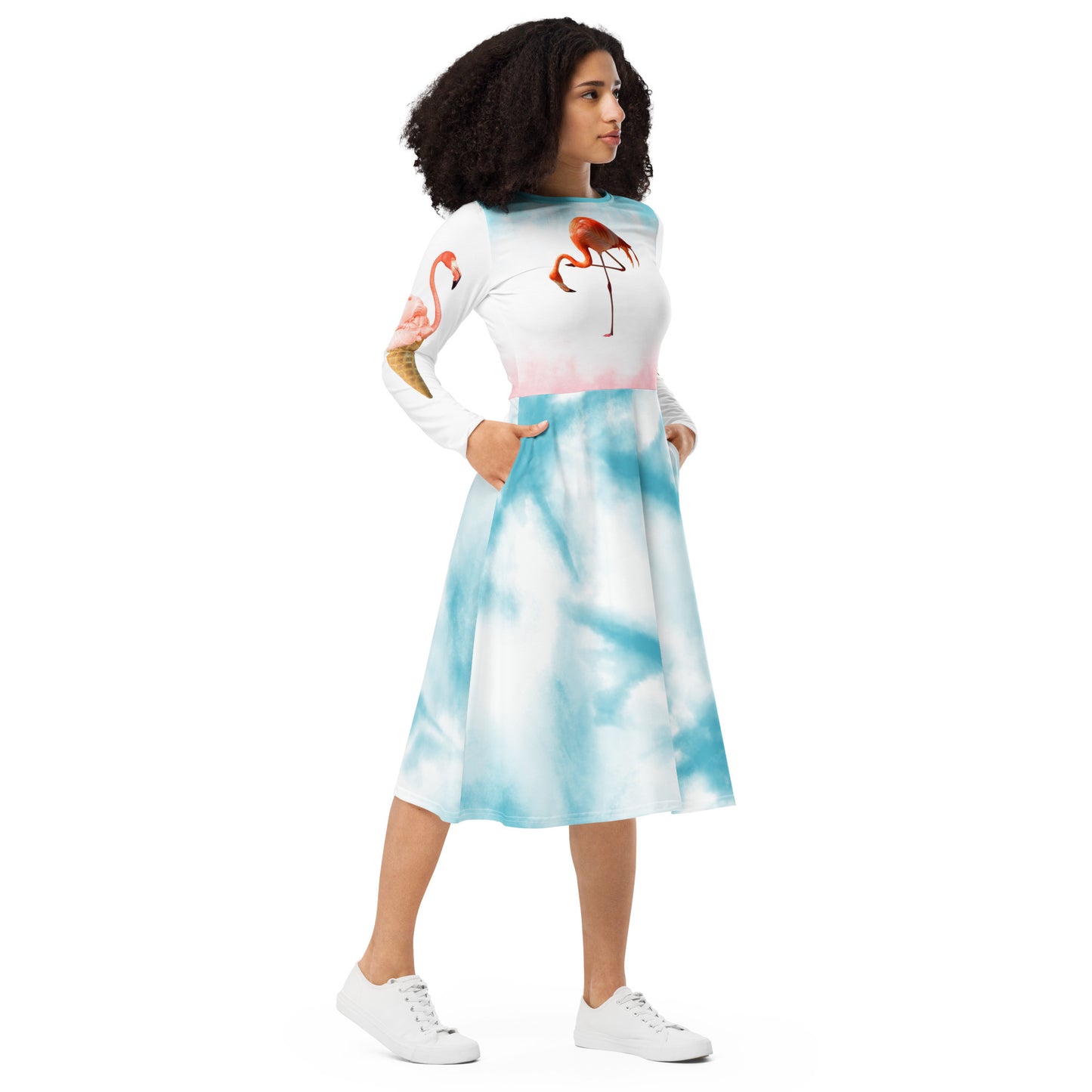 Oh So Flamingo! Dress - ELLACO