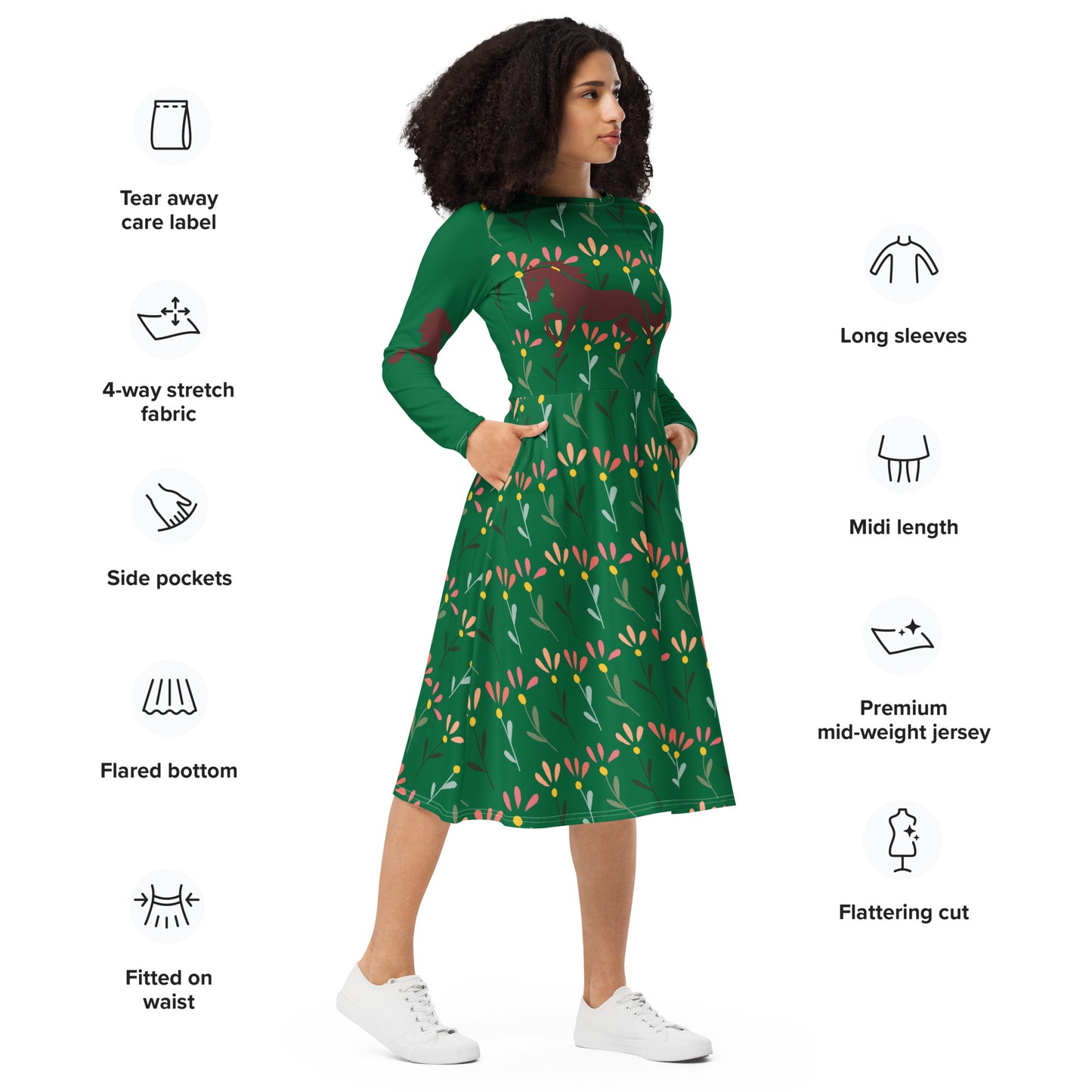I Ride For Horses Dress - ELLACO