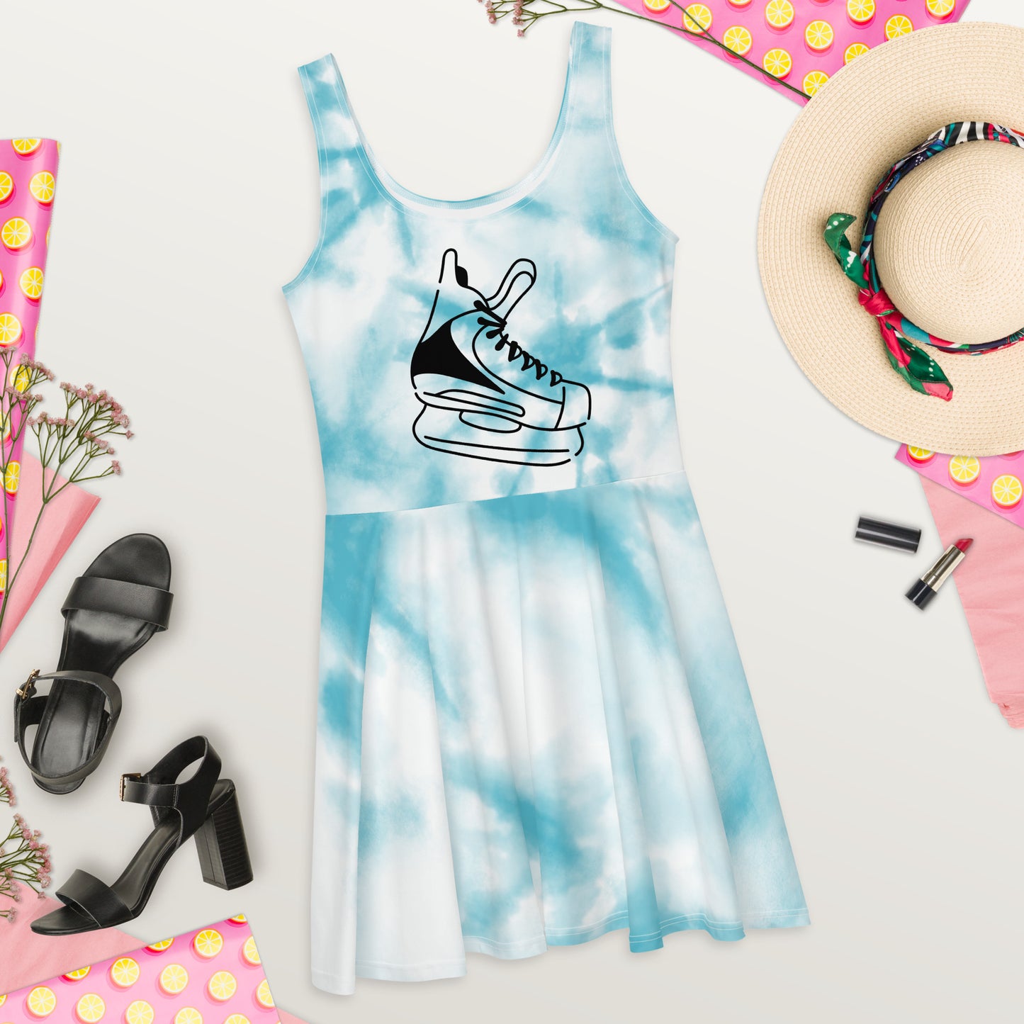 Skate Your Heart Away Skater Dress - ELLACO