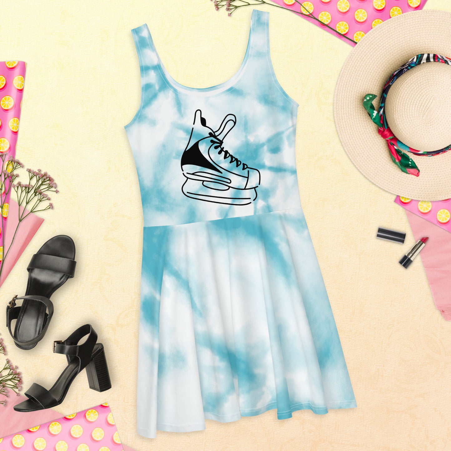 Skate Your Heart Away Skater Dress - ELLACO