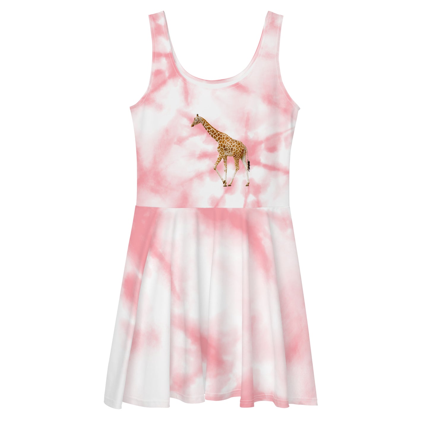 I'm a Giraffe Girl Now!- Skater Dress - ELLACO