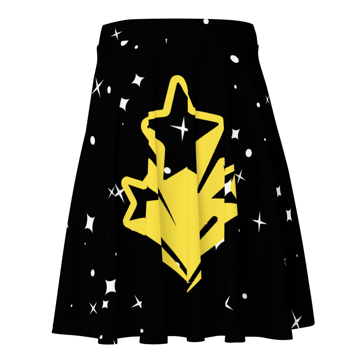 Falda de noche estrellada - Falda skater - ELLACO