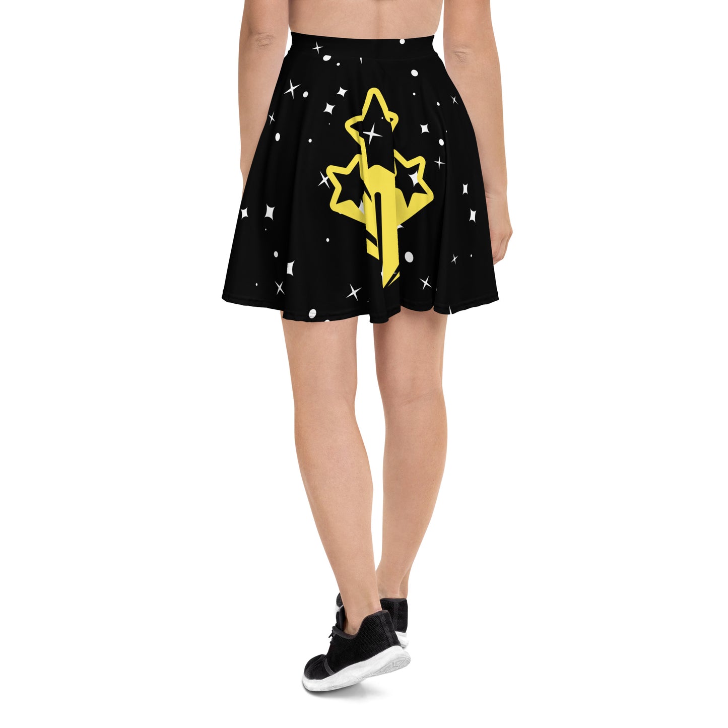 Falda de noche estrellada - Falda skater - ELLACO
