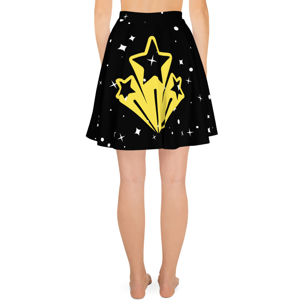Falda de noche estrellada - Falda skater - ELLACO
