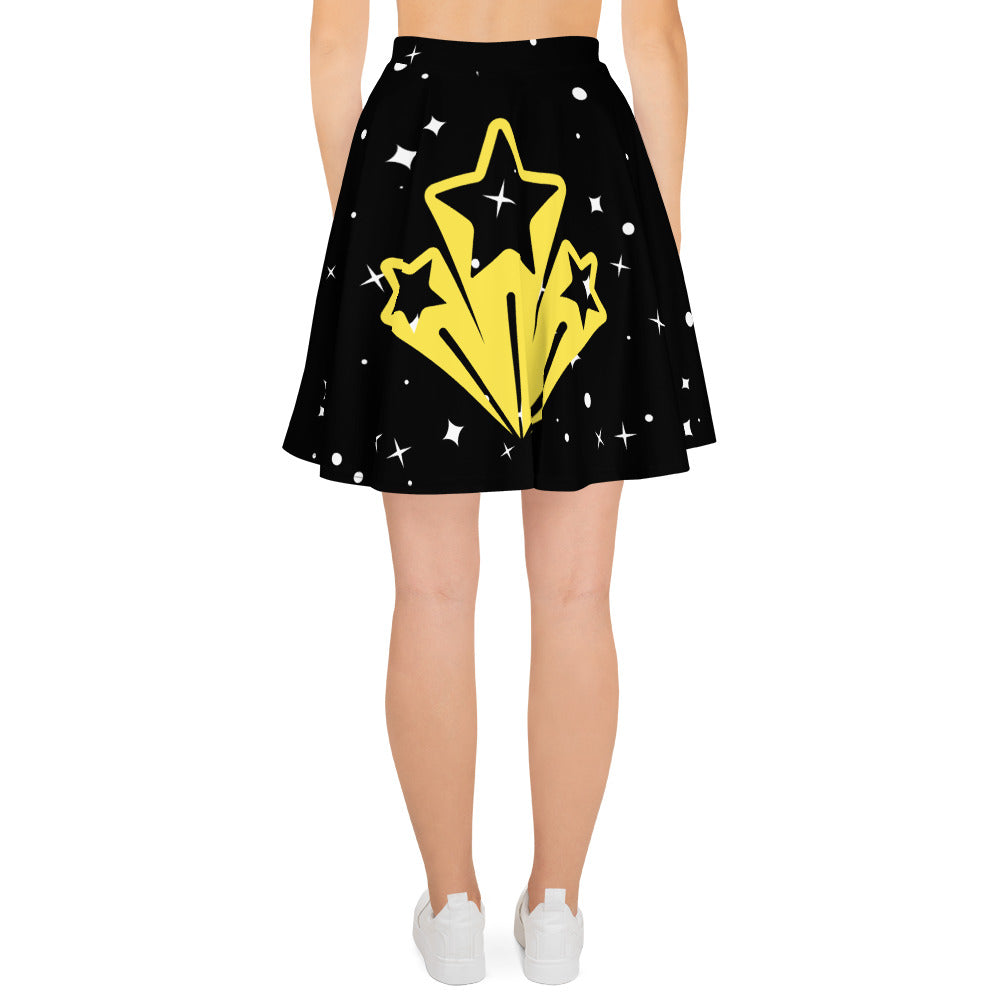 Falda de noche estrellada - Falda skater - ELLACO