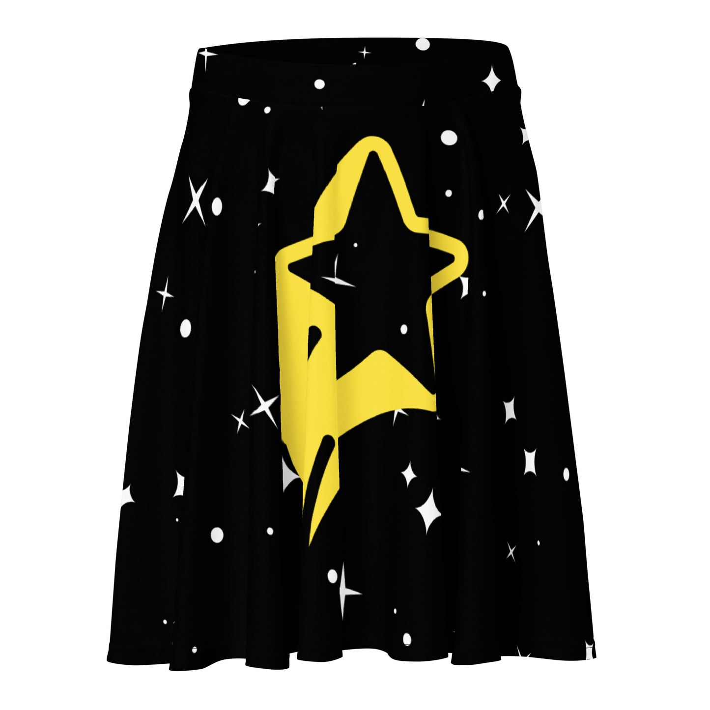 Falda de noche estrellada - Falda skater - ELLACO