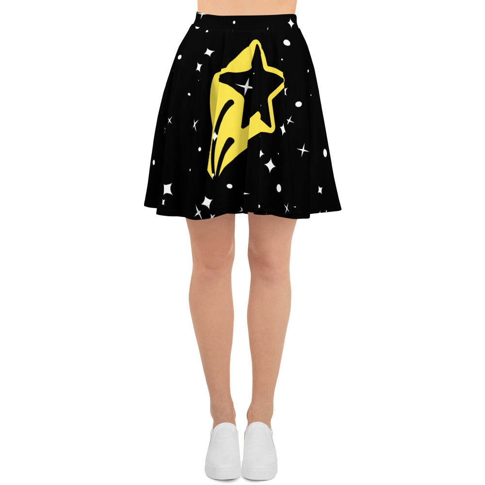 Falda de noche estrellada - Falda skater - ELLACO