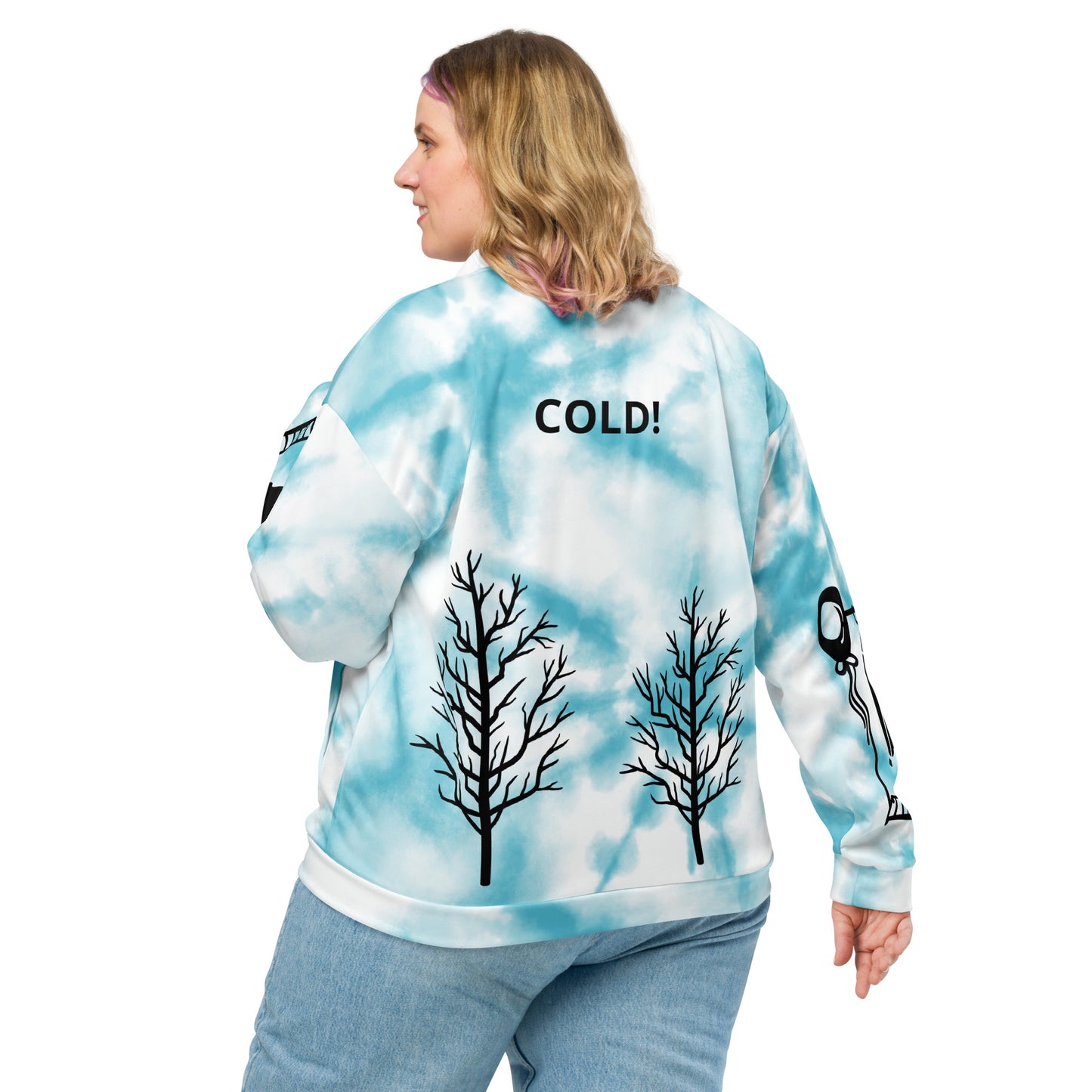 BRR! It'S COLD! - Unisex Bomber Jacket - ELLACO