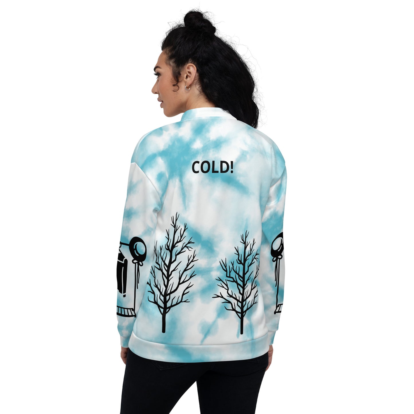 BRR! It'S COLD! - Unisex Bomber Jacket - ELLACO