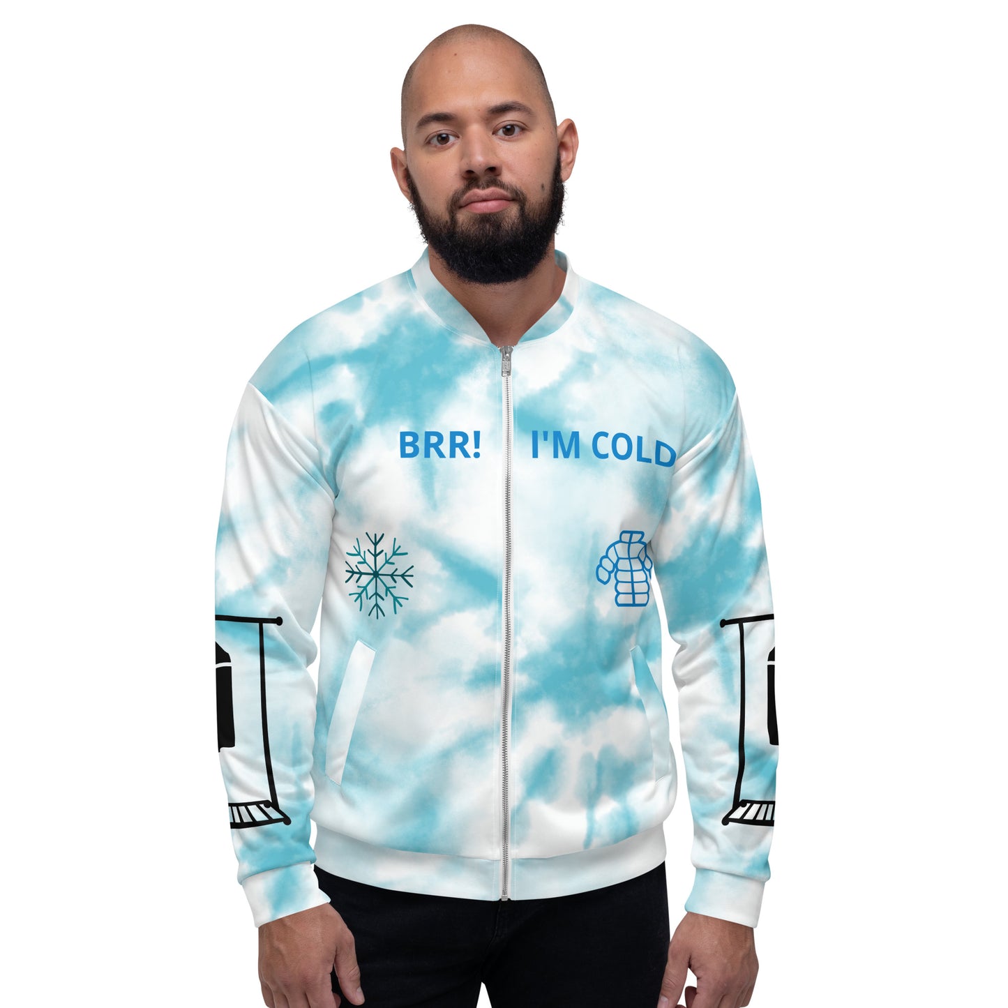 BRR! It'S COLD! - Unisex Bomber Jacket - ELLACO