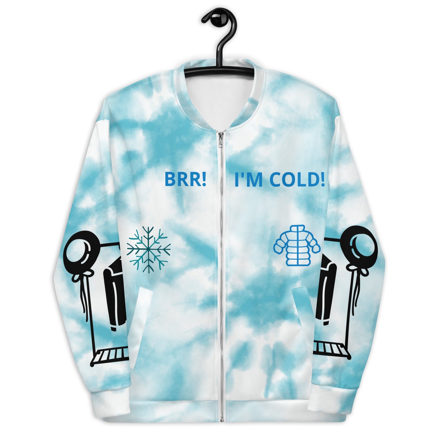 BRR! It'S COLD! - Unisex Bomber Jacket - ELLACO