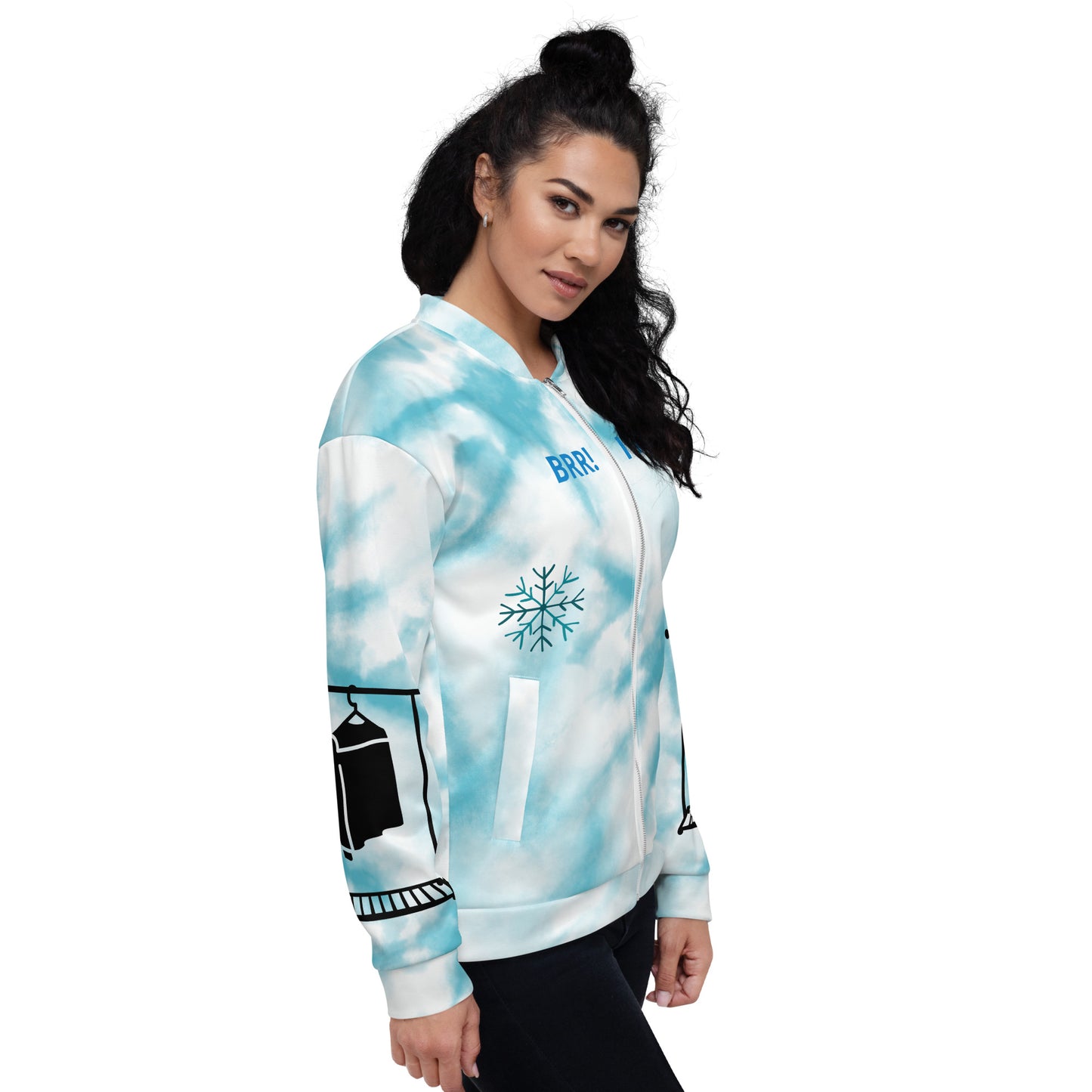 BRR! It'S COLD! - Unisex Bomber Jacket - ELLACO