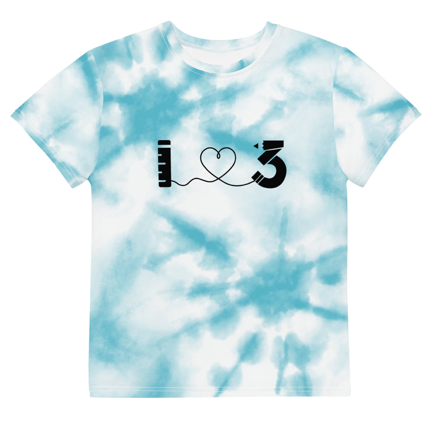 Camiseta de manga corta para jóvenes - LAUSD - ThirdStreetES - TDB-HeartString