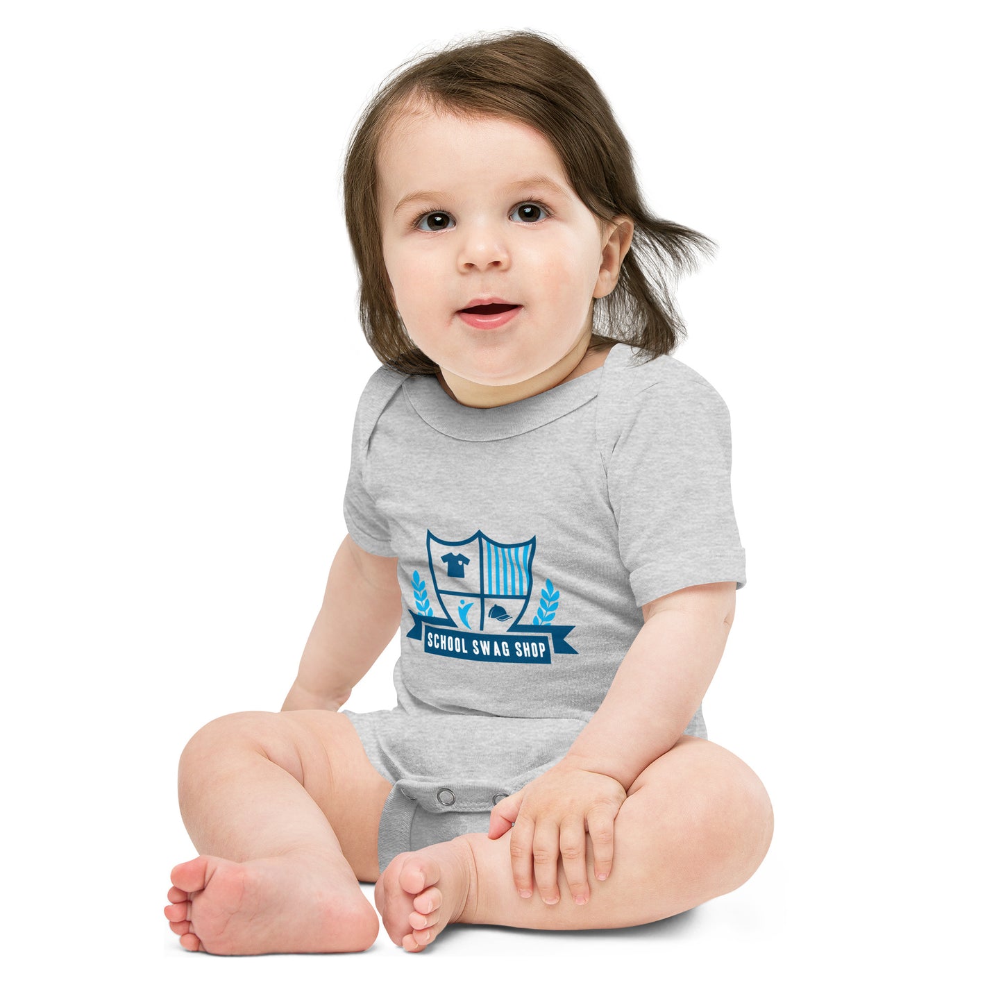 Baby short sleeve one piece - School Swag Shop