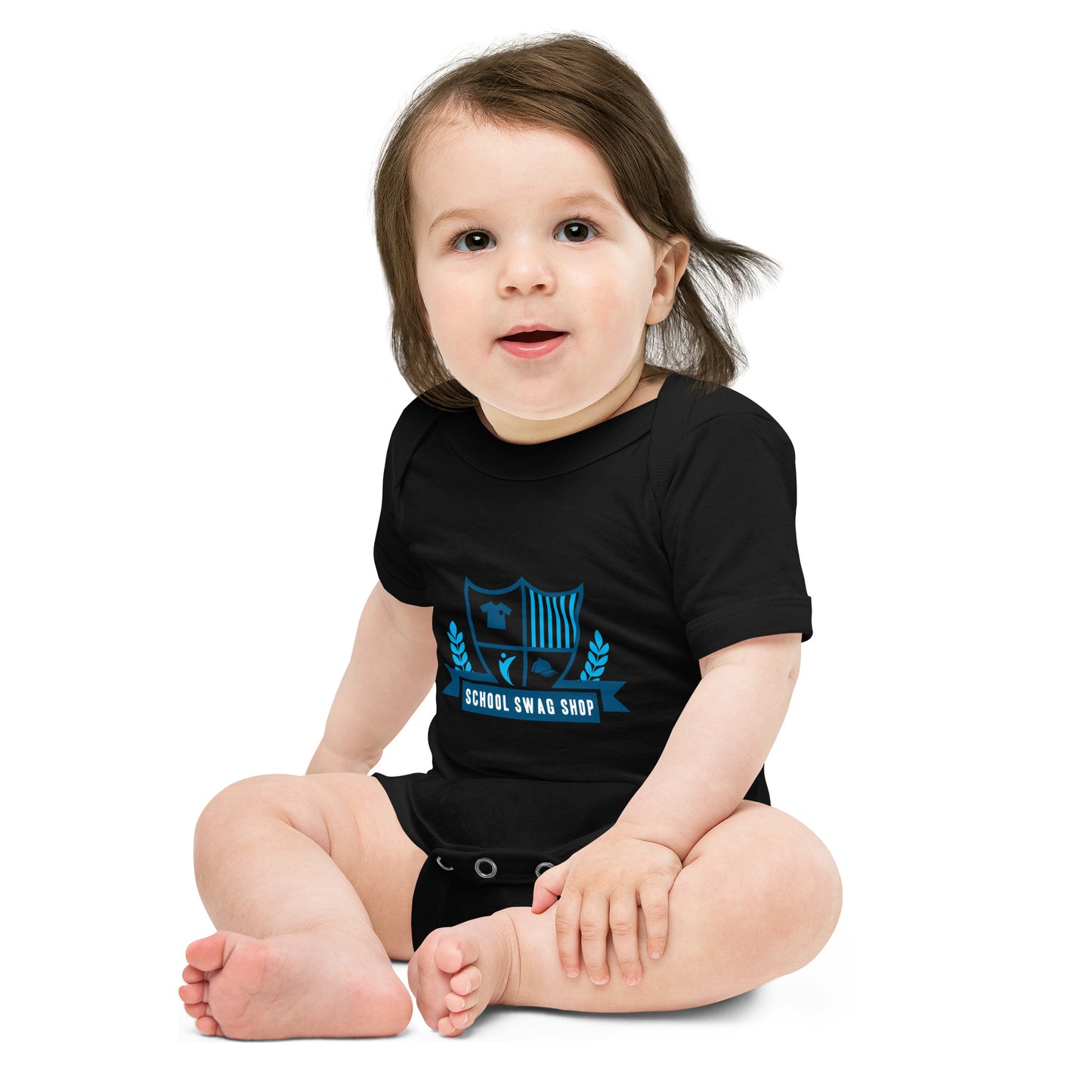 Baby short sleeve one piece - School Swag Shop
