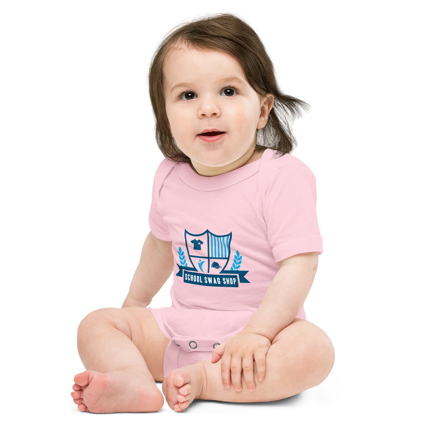 Baby short sleeve one piece - School Swag Shop