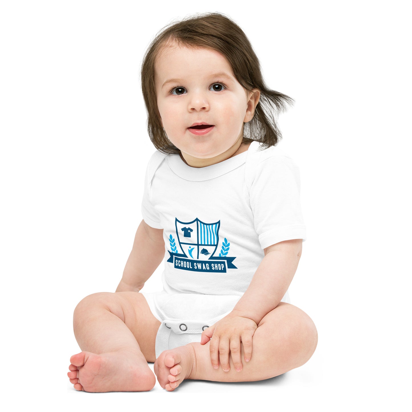 Baby short sleeve one piece - School Swag Shop