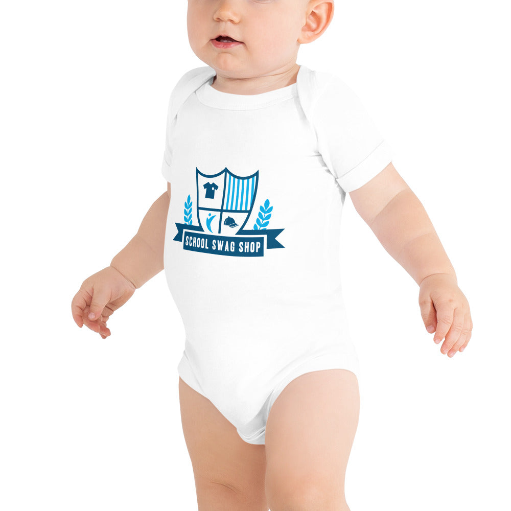 Baby short sleeve one piece - School Swag Shop