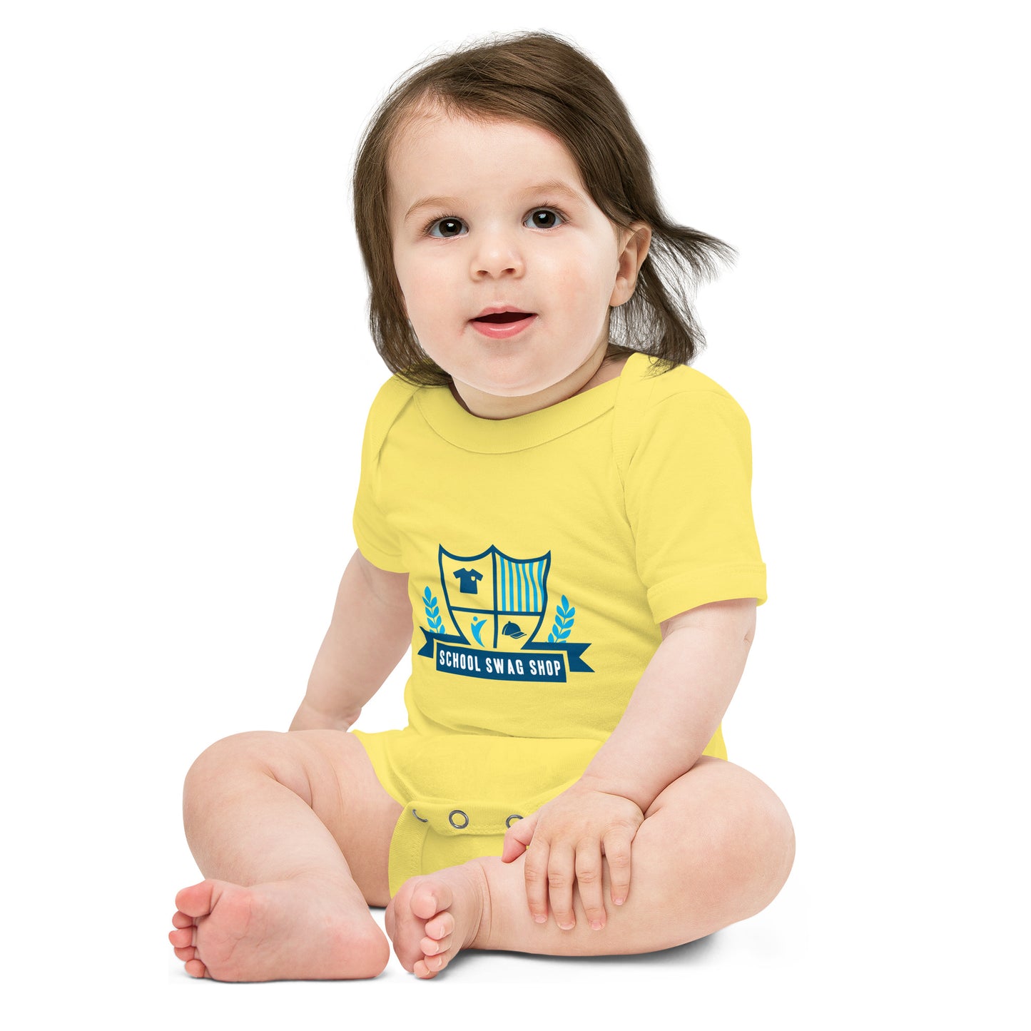 Baby short sleeve one piece - School Swag Shop