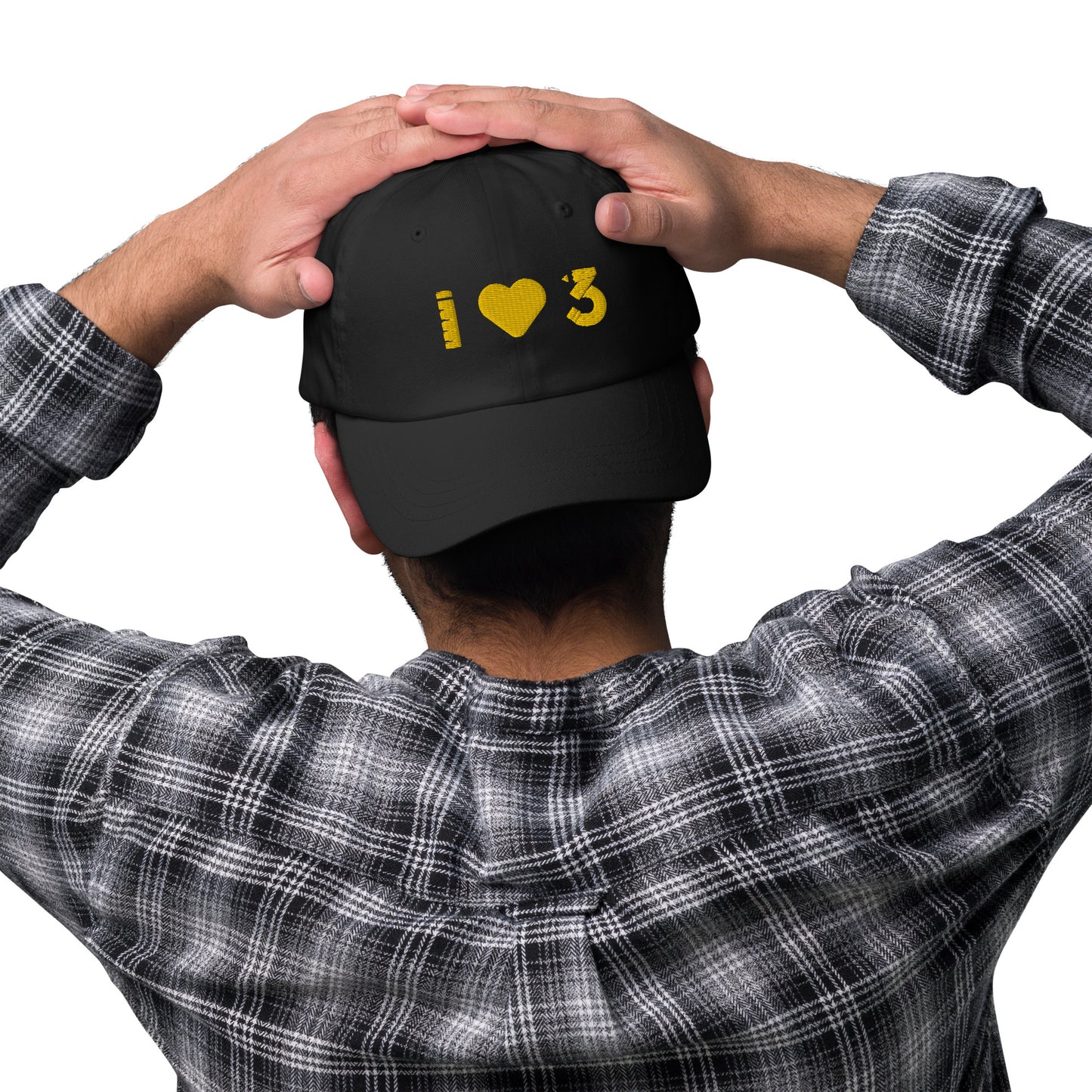 Gorra de béisbol ajustable - LAUSD - ThirdStreetES - YellowHeartLogo