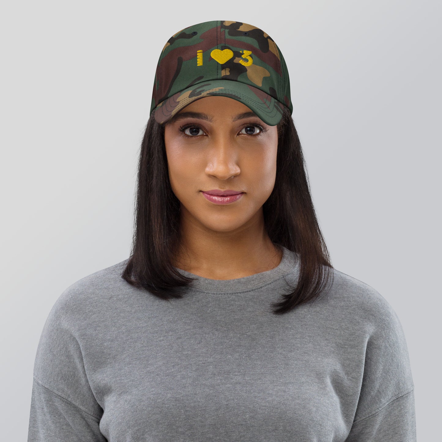 Gorra de béisbol ajustable - LAUSD - ThirdStreetES - YellowHeartLogo