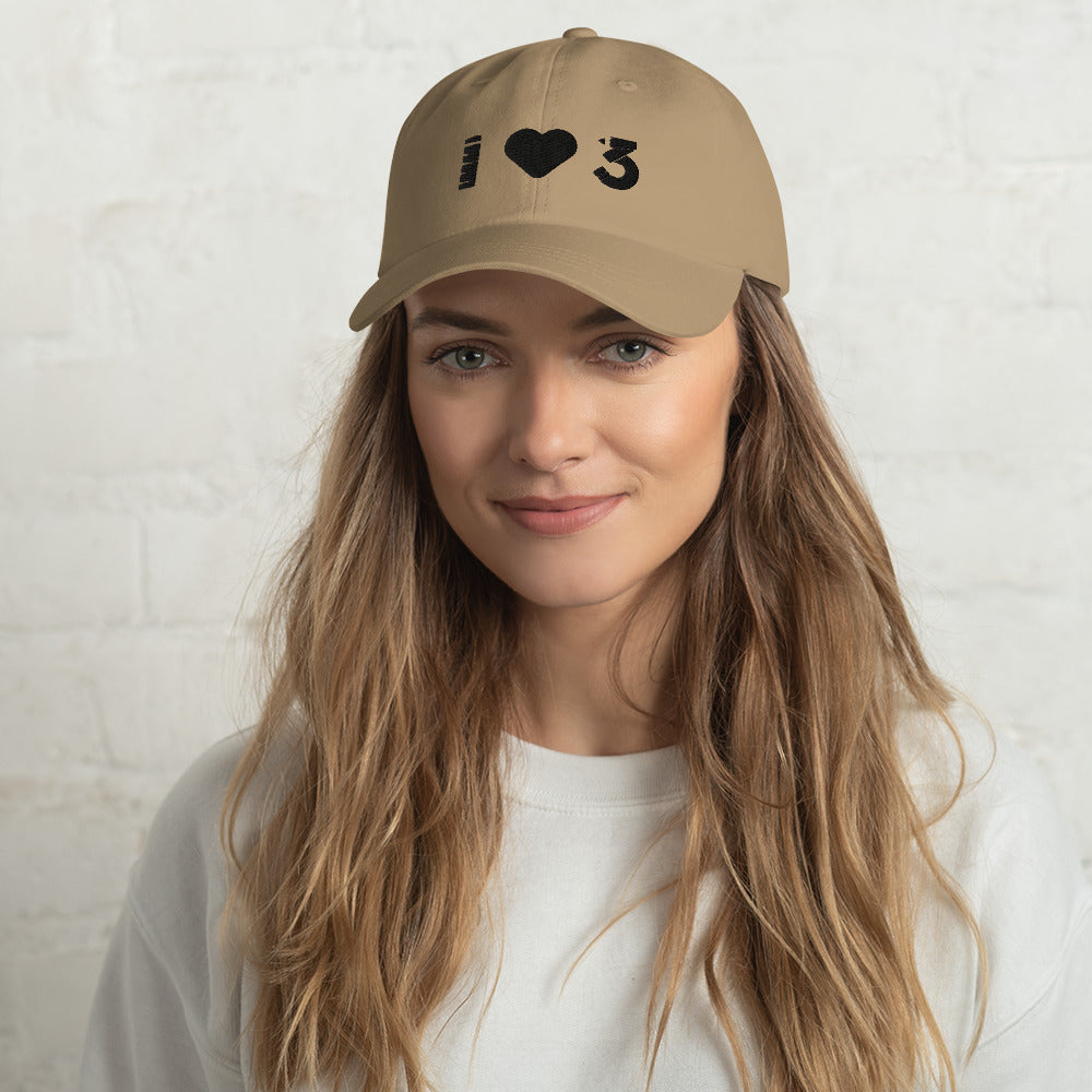 Adjustable Baseball Hat - LAUSD - ThirdStreetES - BlackHeartLogo