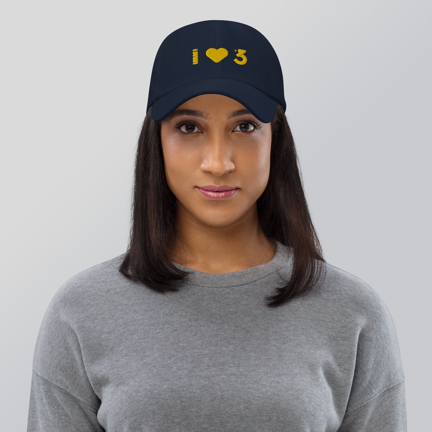 Gorra de béisbol ajustable - LAUSD - ThirdStreetES - YellowHeartLogo