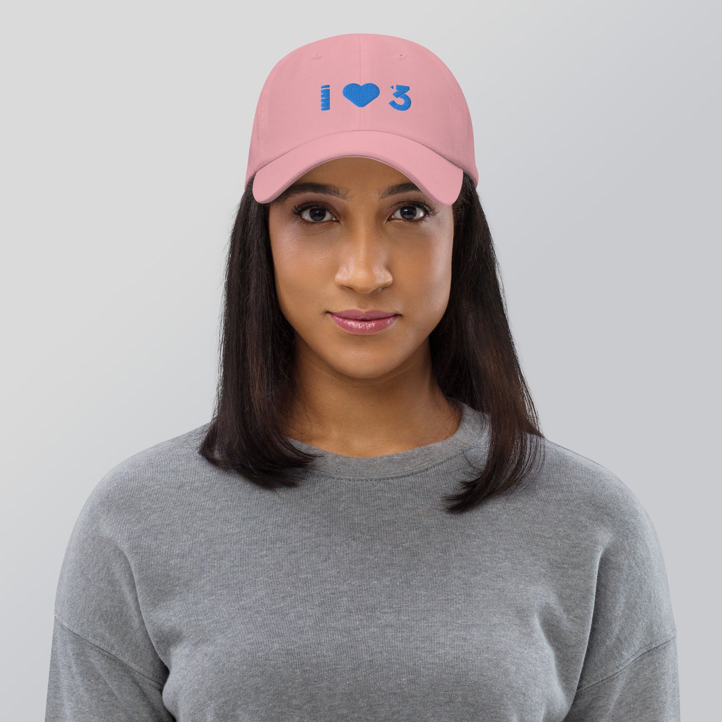 Gorra de béisbol ajustable - LAUSD - ThirdStreetES - BlueHeartLogo