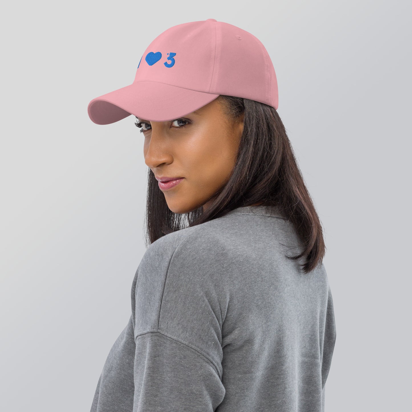 Gorra de béisbol ajustable - LAUSD - ThirdStreetES - BlueHeartLogo