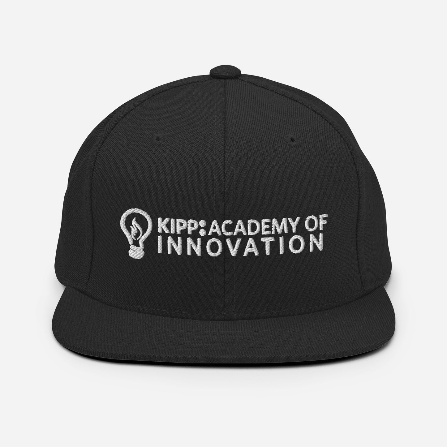 Gorra snapback - KAI - WhiteLogoWLightonBack