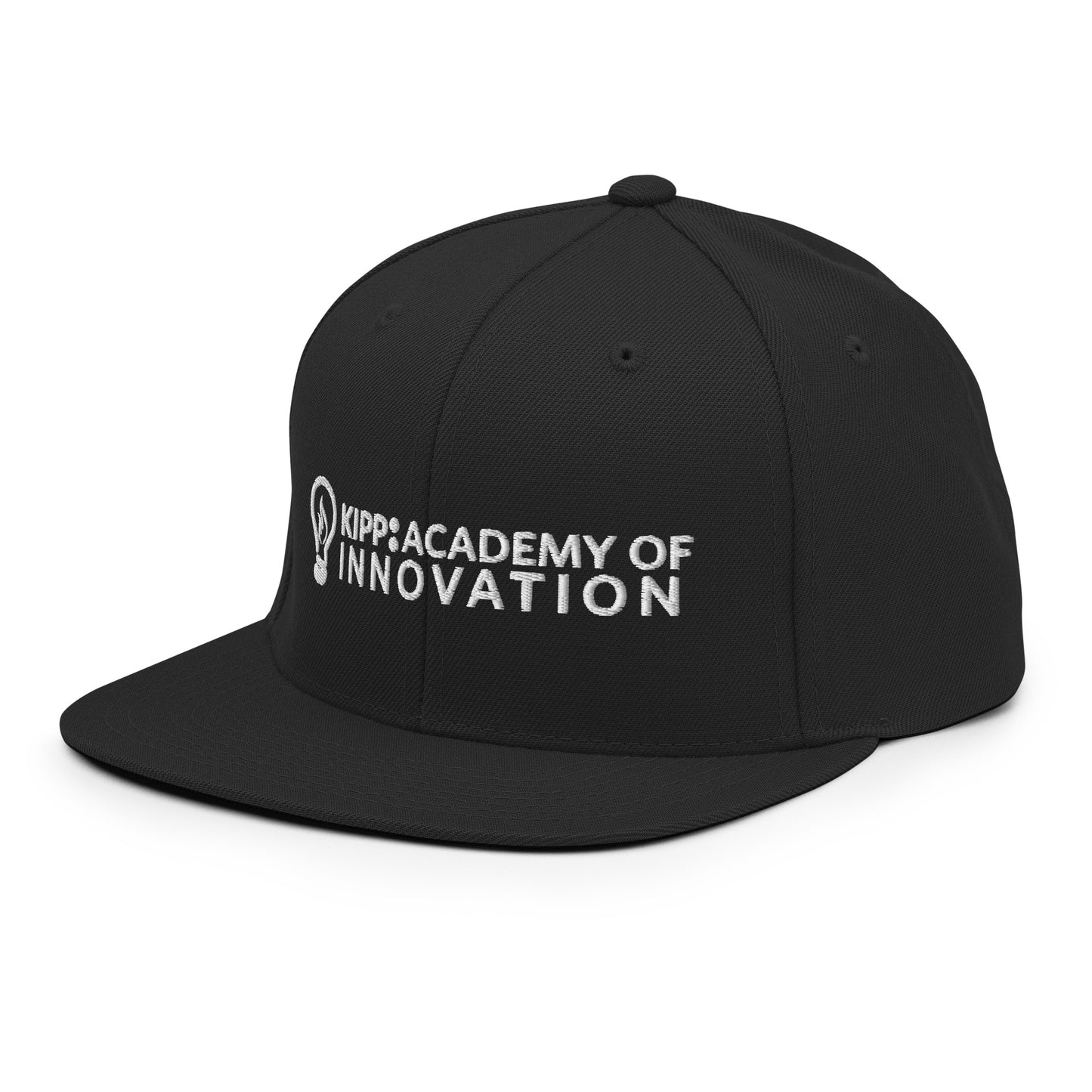 Gorra snapback - KAI - WhiteLogoWLightonBack