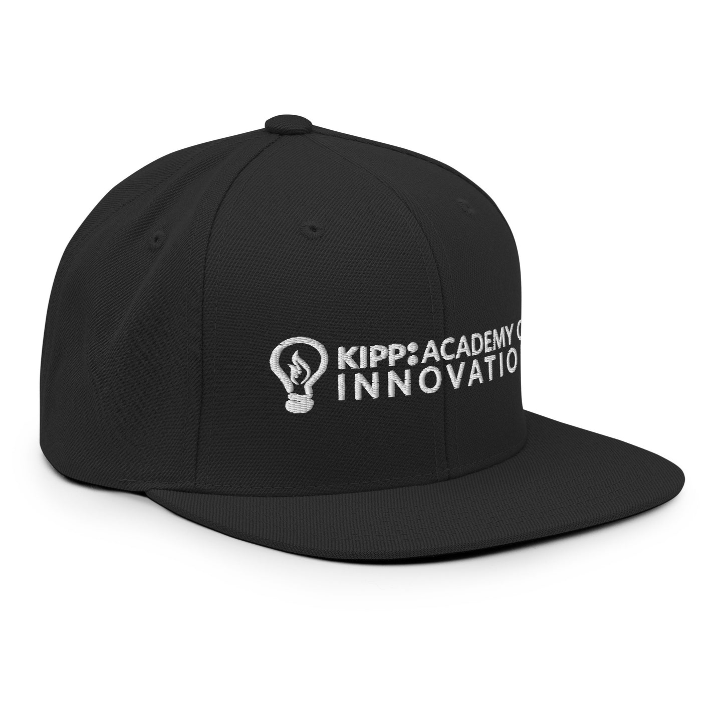 Gorra snapback - KAI - WhiteLogoWLightonBack